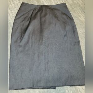 Hugo Boss‎ Virgin Wool Slim Fit Lined Pencil Skirt sz 4